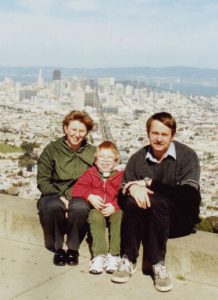 Christoph mit Familie in den USA zur Therapie