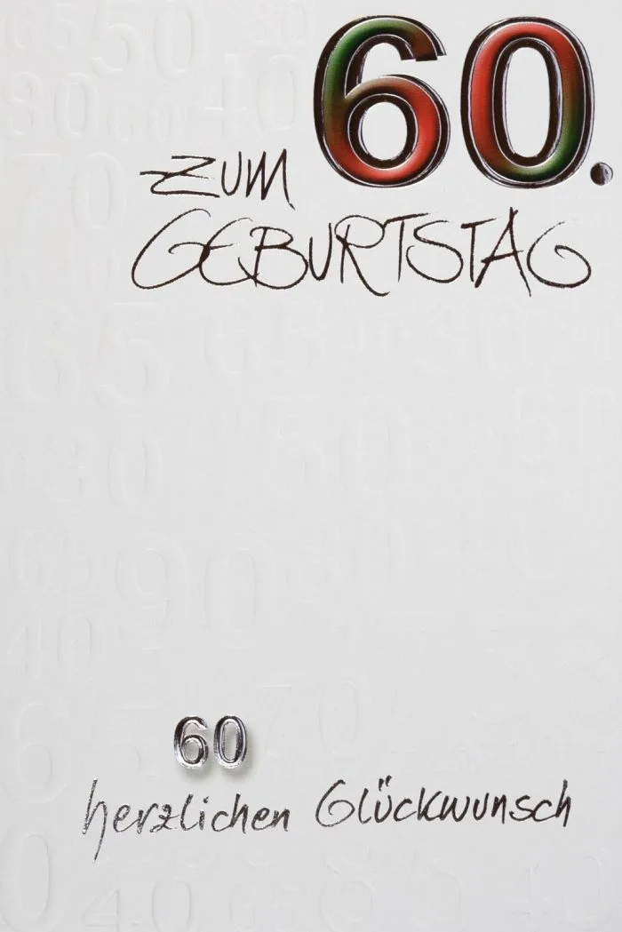 60. Geburtstag