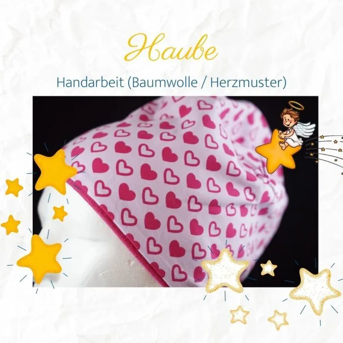 Haube rosa