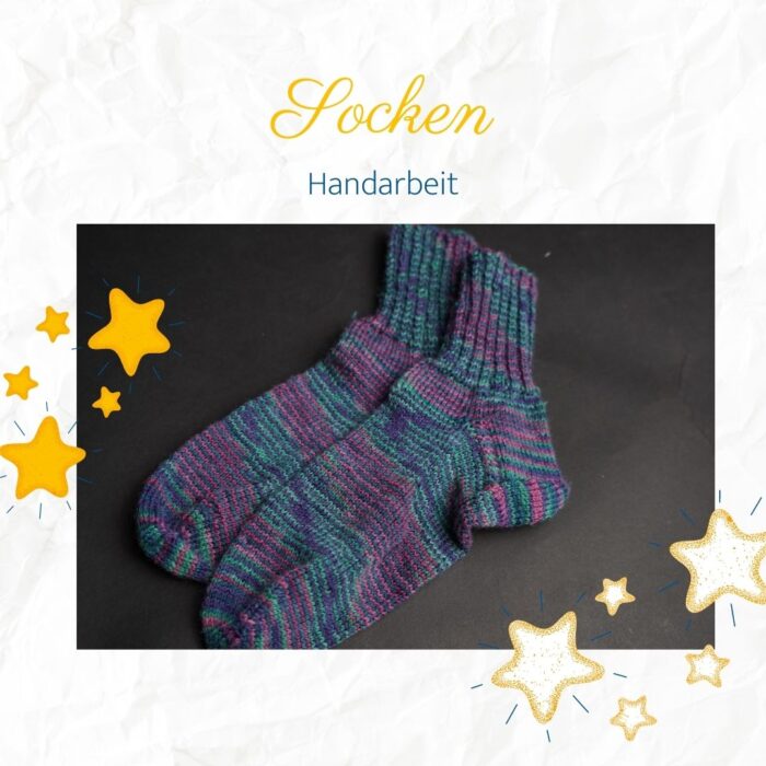 Socken in bunt 4