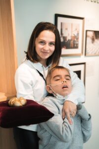 Dima, Bub mit MPS Typ 3, mit Mama bei den MPS Austria Erlebnistagen im Haubiversum