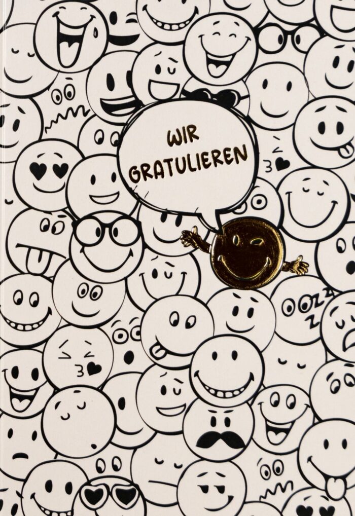 Gratulieren mit Smilies