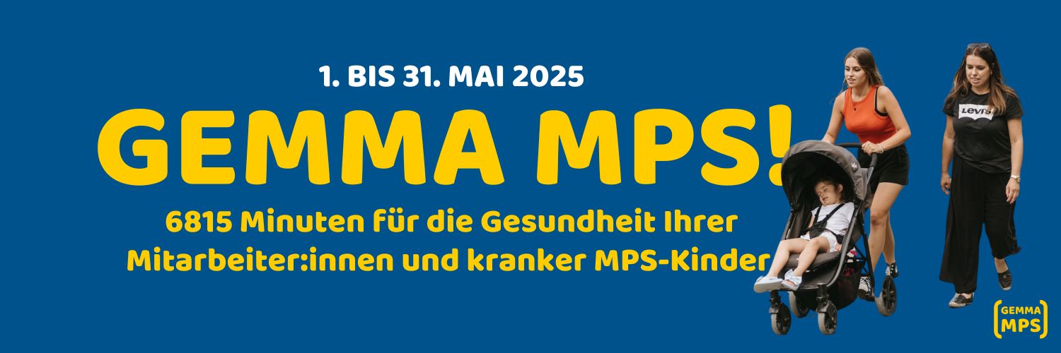 Gemma MPS 2025_Unternehmen_Header_MPS-Austria Gemma MPS 2025 - 6815 Minuten für die Gesundheit Ihrer Mitarbeiter:innen und kranker MPS-Kinder | MPS-Austria