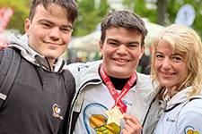 MPS-Familie beim Inclusionrun