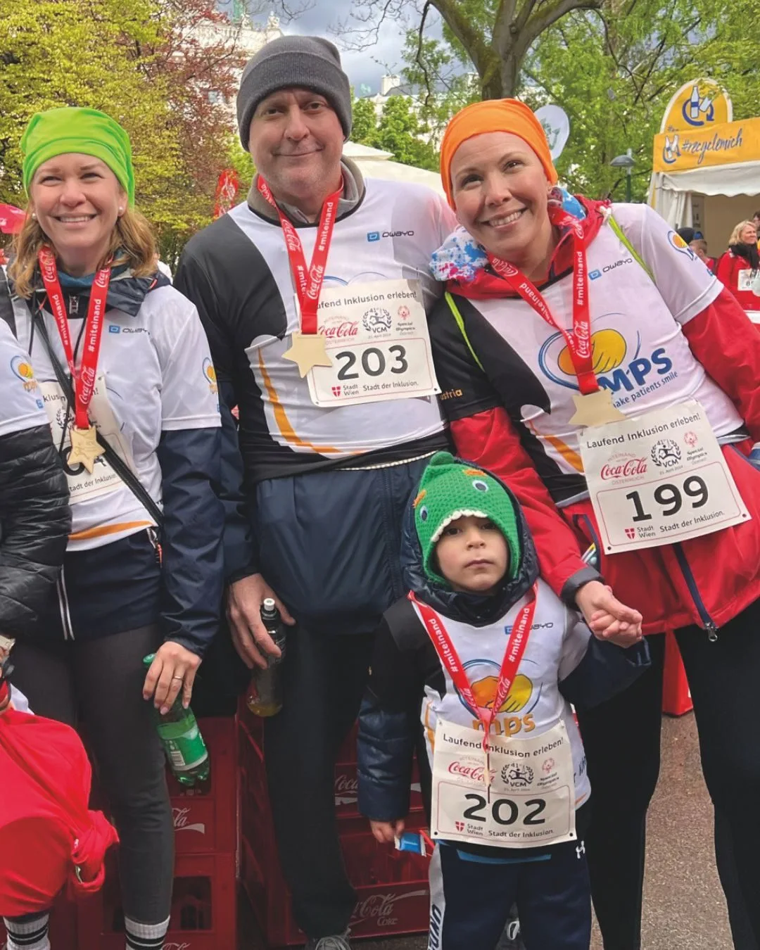 MPS-Familie beim Inclusion Run 2024 | MPS-Austria