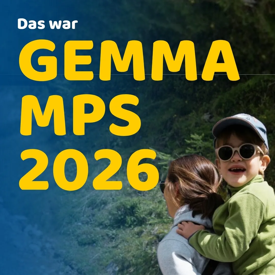 Das war Gemma MPS 2024! Rückblick mit Burschen, der lachendes MPS-Kind auf dem Rücken hat | MPS-Austria